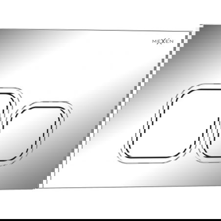 Mexen Tex 03 öblítési gomb, fényes króm - 6103-03