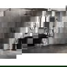 Mexen Lunar L perete de duș Walk-in dreapta 120 x 200 cm, transparent 8 mm, negru - 830L-120-000-70-00-P