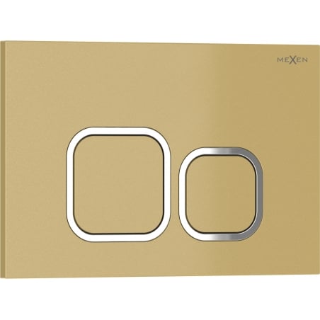 Mexen Tex 03 öblítőgomb, arany - 6103-06