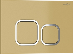 Buton de spălare Mexen Tex 03, auriu - 6103-06