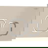 Buton de spălare Mexen Tex 03, bej - 6103-07