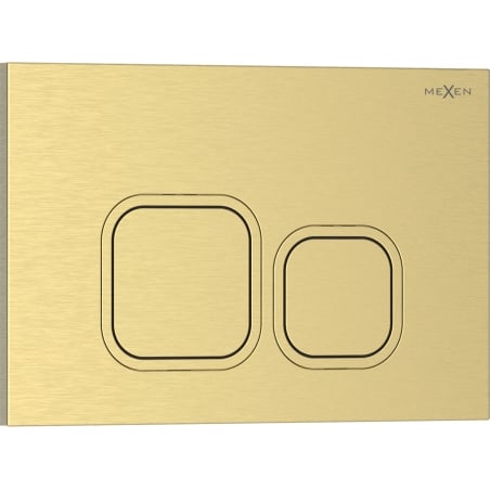 Mexen Tex 03 öblítő gomb, arany kefe - 6103-11