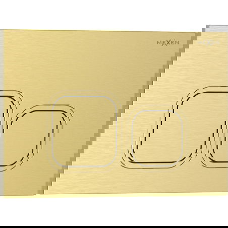 Mexen Tex 03 öblítő gomb, arany szálcsiszolt - 6103-11