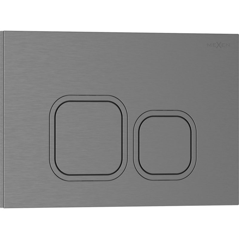Mexen Tex 03 öblítő gomb, gun gray kefe - 6103-12