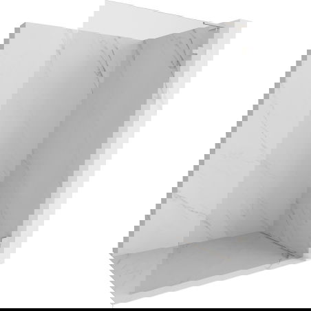 Mexen Lunar L perete de duș Walk-in dreapta 90 x 200 cm, transparent 8 mm, nichel periat - 830L-090-000-97-00-P