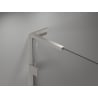 Mexen Lunar L panou de duș Walk-in partea dreaptă 120 x 200 cm, transparent 8 mm, nichel periat - 830L-120-000-97-00-P
