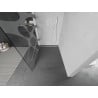 Mexen Kioto perete de duș Walk-in 90 x 200 cm, val alb 8 mm, alb - 800-090-101-20-97