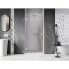 Mexen Lunar-B ușă de duș cu deschidere spre stânga 65 cm, transparentă, albă - 832-065-000-20-00-L