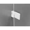 Mexen Lunar-B ușă de duș cu deschidere spre stânga 65 cm, transparentă, albă - 832-065-000-20-00-L
