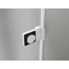 Mexen Lunar-B ușă de duș cu deschidere spre stânga 65 cm, transparentă, albă - 832-065-000-20-00-L
