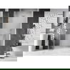 Mexen Lunar-B ușă de duș batantă stânga 80 cm, transparentă, albă - 832-080-000-20-00-L