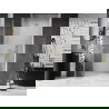 Mexen Lunar-B ușă de duș rabatabilă stângă 65 cm, transparentă, aurie - 832-065-000-50-00-L