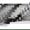 Mexen Lunar-B ușă de duș pivotantă stânga 90 cm, transparent, aurie periată - 832-090-000-55-00-L