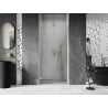 Mexen Lunar-B uși de duș cu deschidere către stânga 95 cm, transparente, aurii periate - 832-095-000-55-00-L