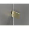 Mexen Lunar-B uși de duș cu deschidere către stânga 95 cm, transparente, aurii periate - 832-095-000-55-00-L
