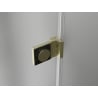 Mexen Lunar-B uși de duș cu deschidere către stânga 95 cm, transparente, aurii periate - 832-095-000-55-00-L