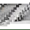 Mexen Lunar L ușă de duș rabatabilă stânga 130 cm, transparent, nichel periat - 834L-130-000-97-00-L