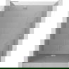 Mexen Lunar L ușă de duș rabatabilă stânga 135 cm, transparentă, nichel periat - 834L-135-000-97-00-L
