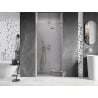 Mexen Lunar L uși de duș batante dreapta 80 cm, transparent, crom - 834L-080-000-01-00-P