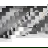 Mexen Lunar L ușă de duș rabatabilă dreapta 85 cm, transparentă, crom - 834L-085-000-01-00-P