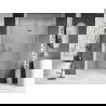 Mexen Lunar L ușă de duș cu deschidere dreapta 135 cm, transparentă, crom - 834L-135-000-01-00-P