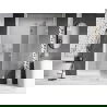 Mexen Lunar L ușă de duș batantă dreapta 140 cm, transparent, crom - 834L-140-000-01-00-P