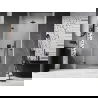 Mexen Lunar-B uși de duș cu deschidere stânga 80 cm, transparent, negru - 832-080-000-70-00-L