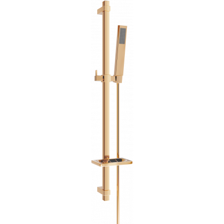 Mexen DQ00 set de duș glisant, aur roz - 785004581-60