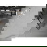 Mexen Kioto perete de duș de sine stătător 110 x 200 cm, transparent/Model negru 8 mm, Albă - 800-110-002-20-70