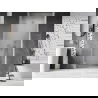 Mexen Lunar-B uși de duș pivotante stânga 80 cm, transparent, nichel periat - 832-080-000-97-00-L