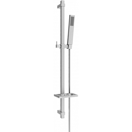 Mexen DQ00 set duș glisant, gri armă periat - 785004581-66