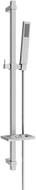 Mexen DQ00 sínes zuhany szett, Sötétszürke - 785004581-66