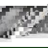 Mexen Lunar-B ușă de duș batantă dreaptă 90 cm, transparent, crom - 832-090-000-01-00-P