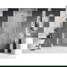 Mexen Lunar-B ușă de duș cu deschidere dreaptă 80 cm, transparentă, albă - 832-080-000-20-00-P