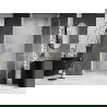Mexen Lunar-B uși de duș batante dreapta 65 cm, transparent, auriu - 832-065-000-50-00-P