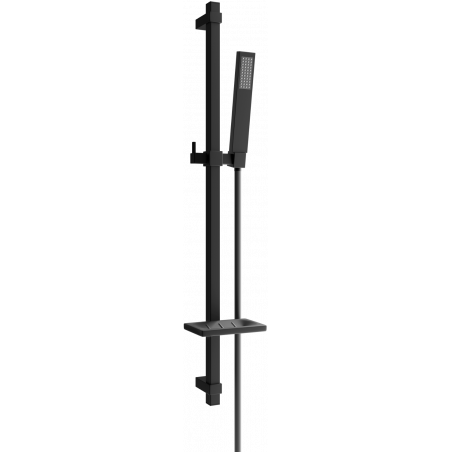 Mexen DQ00 csúsztatható fekete zuhanykészlet - 785004581-70