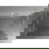 Mexen Kioto perete de duș de sine stătător 100 x 200 cm, transparent/Model negru 8 mm, Albă - 800-100-002-20-78
