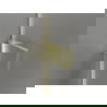 Mexen Lunar-B uși de duș batante dreapta 85 cm, transparente, aurii periate - 832-085-000-55-00-P