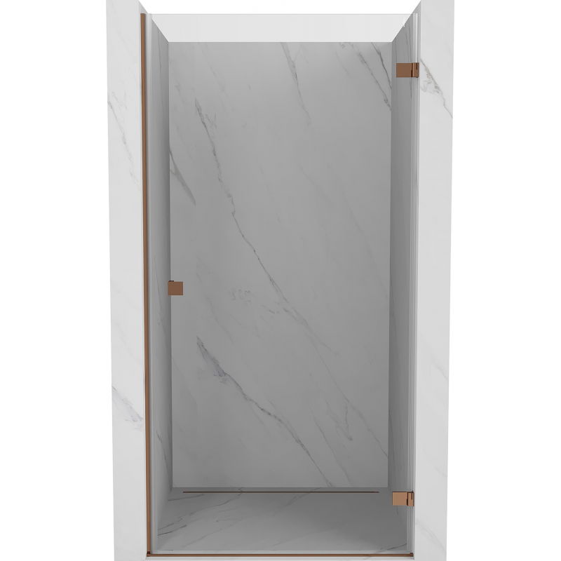 Mexen Lunar-B ușă de duș cu deschidere dreapta 65 cm, transparent, aur roz - 832-065-000-60-00-P