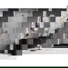 Mexen Lunar-B ușă de duș cu deschidere spre dreapta 85 cm, transparentă, cupru periat - 832-085-000-65-00-P