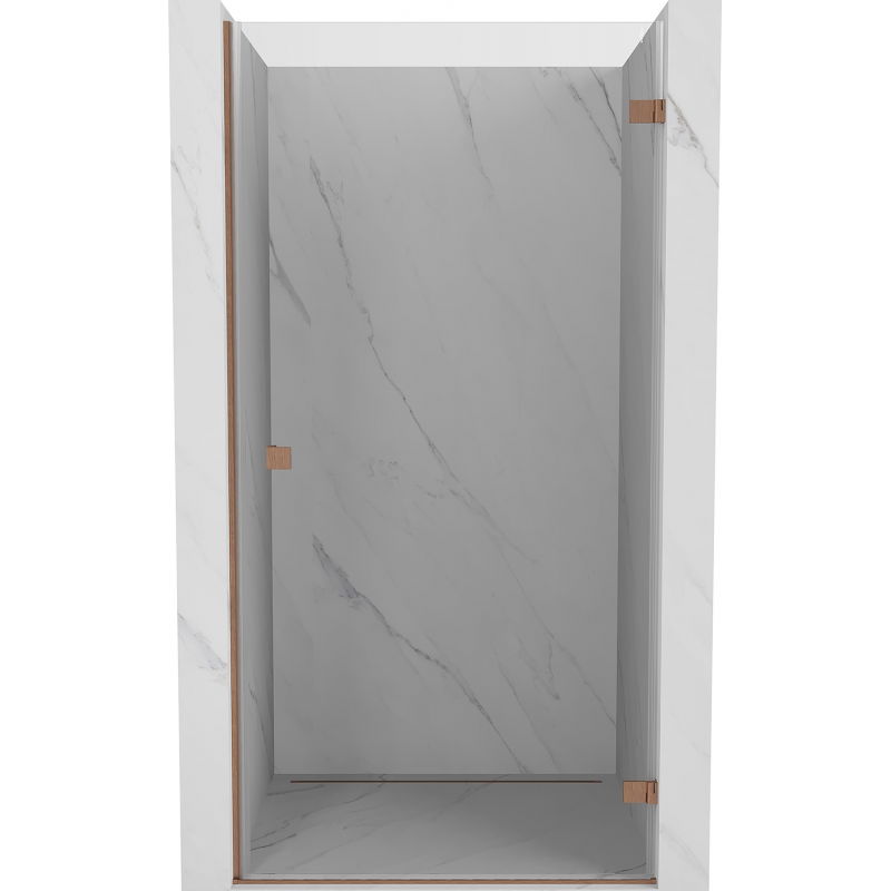 Mexen Lunar-B ușă de duș cu deschidere dreapta 100 cm, transparentă, cupru periat - 832-100-000-65-00-P