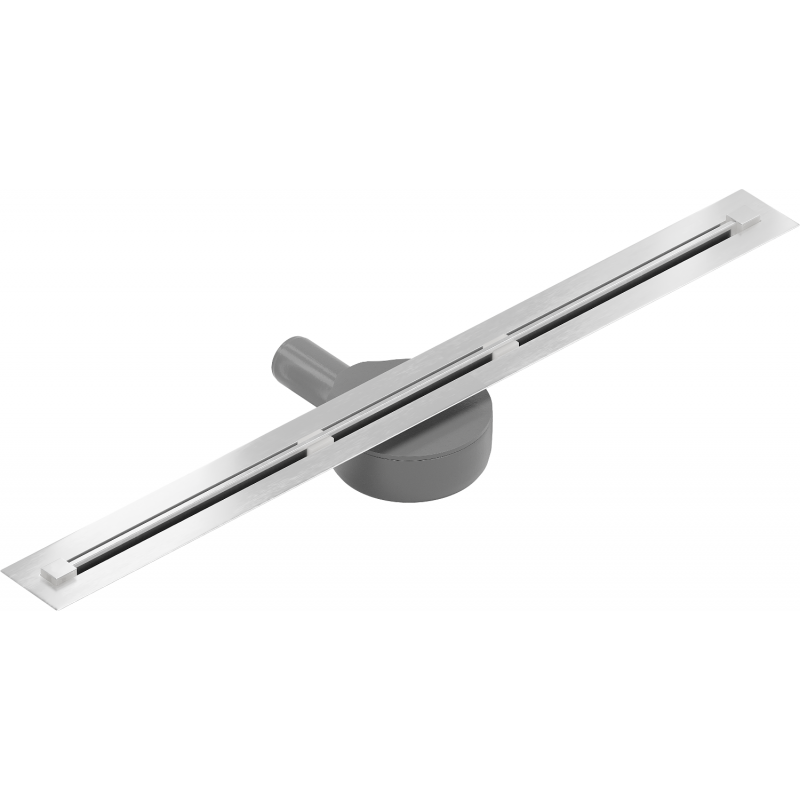 Mexen Flat 360° Super Slim forgó zuhanyfolyóka 50 cm, Króm - 1051050