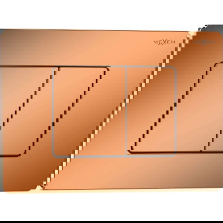 Mexen Tex 05 öblítőgomb rozsdamentes acél, fényes rózsaarany - 6105-09