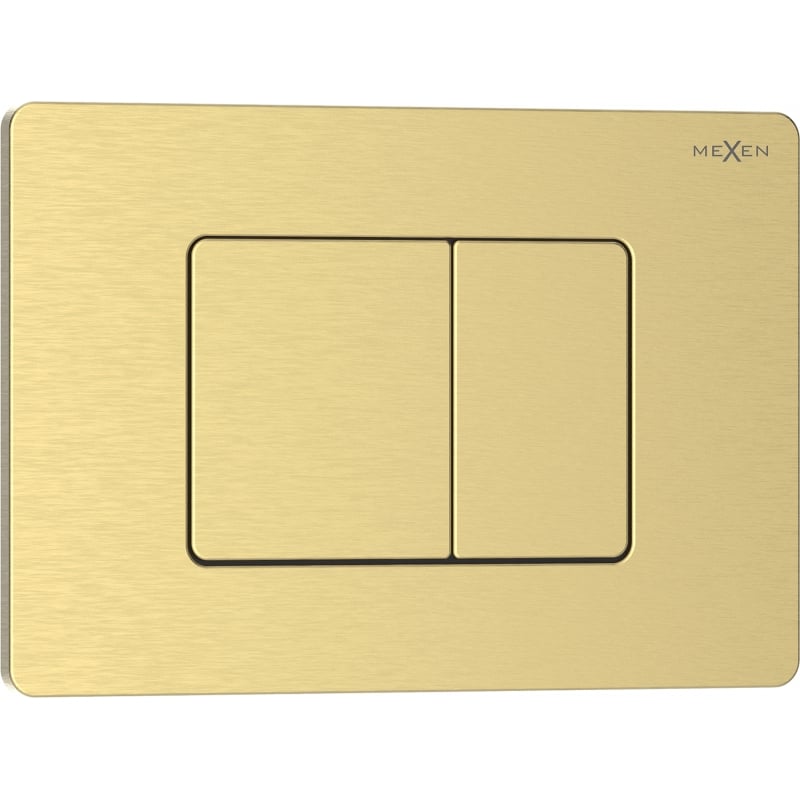 Mexen Tex 05 buton de spălare, oțel inoxidabil, auriu periapt - 6105-11