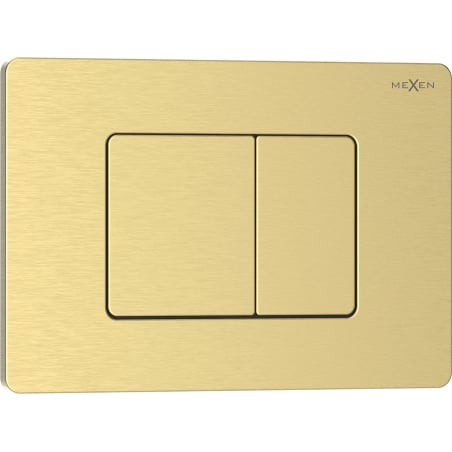 Mexen Tex 05 öblítő gomb rozsdamentes acél, arany kefélt - 6105-11