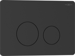 Mexen Tex 06 buton de spălare oțel inoxidabil, negru mat - 6106-02