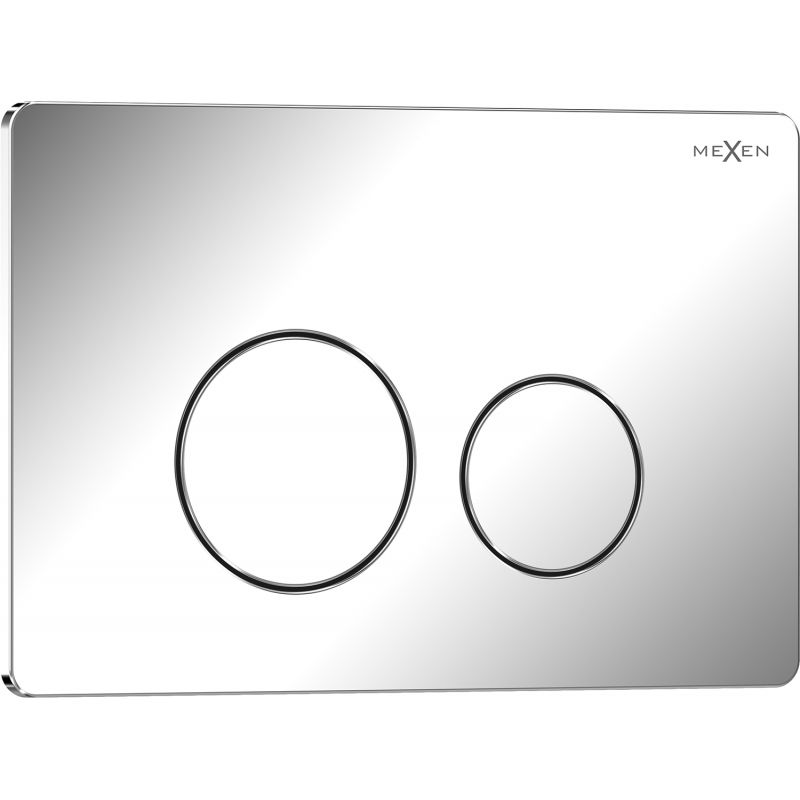 Buton de spălare Mexen Tex 06 oțel inoxidabil, crom lucios - 6106-03