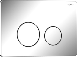 Buton de spălare Mexen Tex 06 oțel inoxidabil, crom lucios - 6106-03