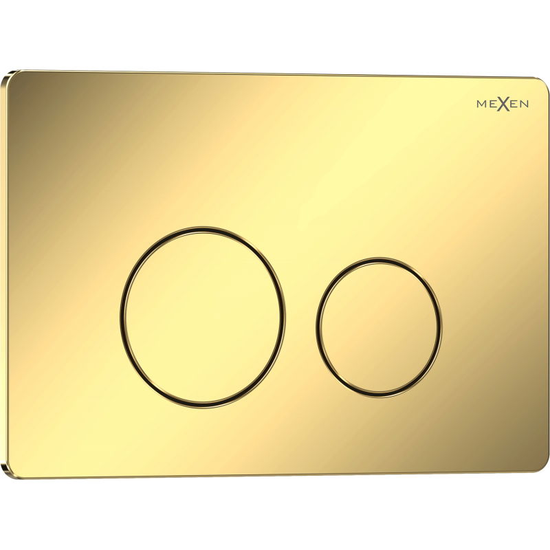 Mexen Tex 06 buton de spălare din oțel inoxidabil, auriu șampanie lucios - 6106-08