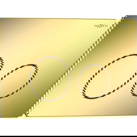 Mexen Tex 06 buton de spălare din oțel inoxidabil, auriu șampanie lucios - 6106-08